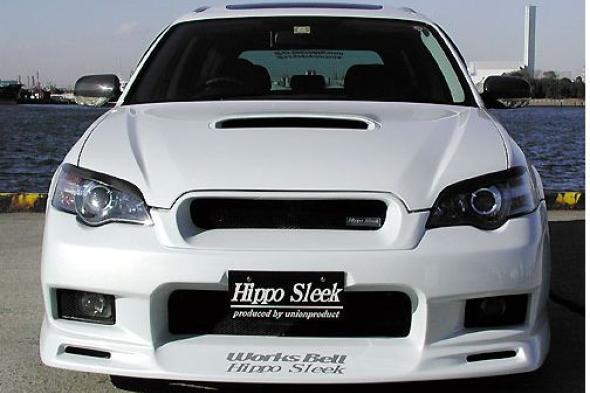 Hippo sleek FRONT BUMPER WITH FRONT GRILLE, JDM