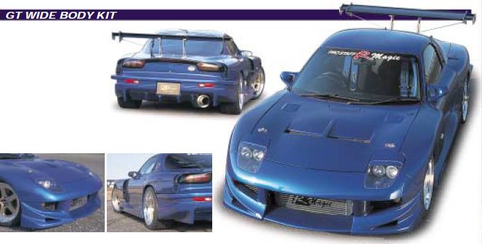 R Magic GT WIDE BODY KIT | JDM Japanparts.com | FD3S