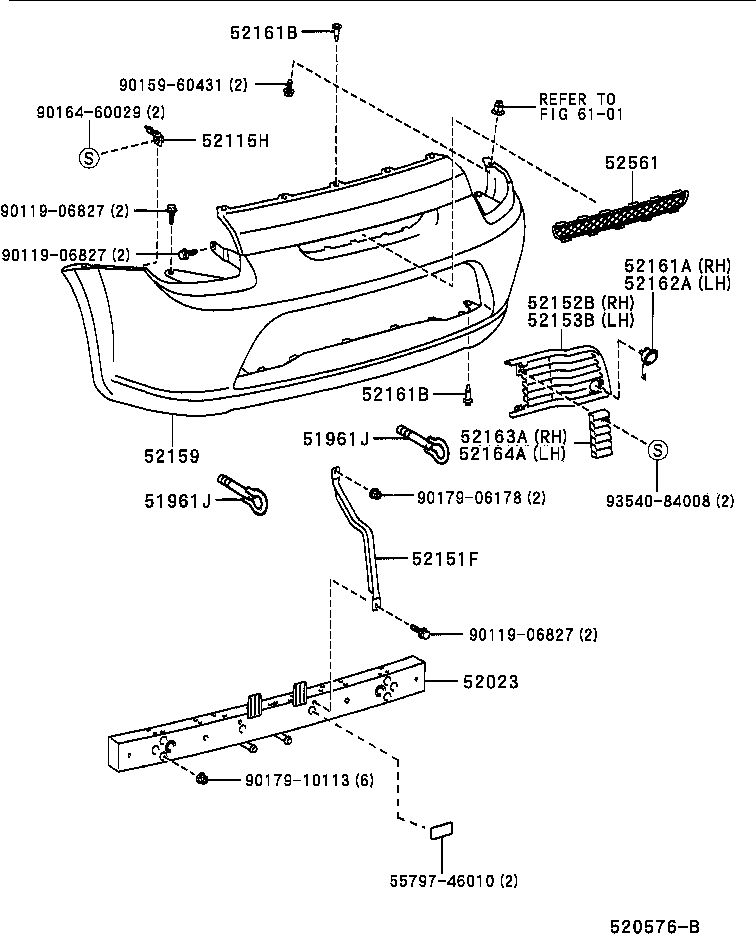 Toyota 52159 12941