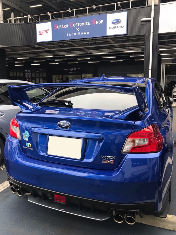 STI REAR UNDER SPOILER(SG517VA3*0) JDM